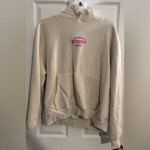 Poppi Tan XXL Draw String Hoodie